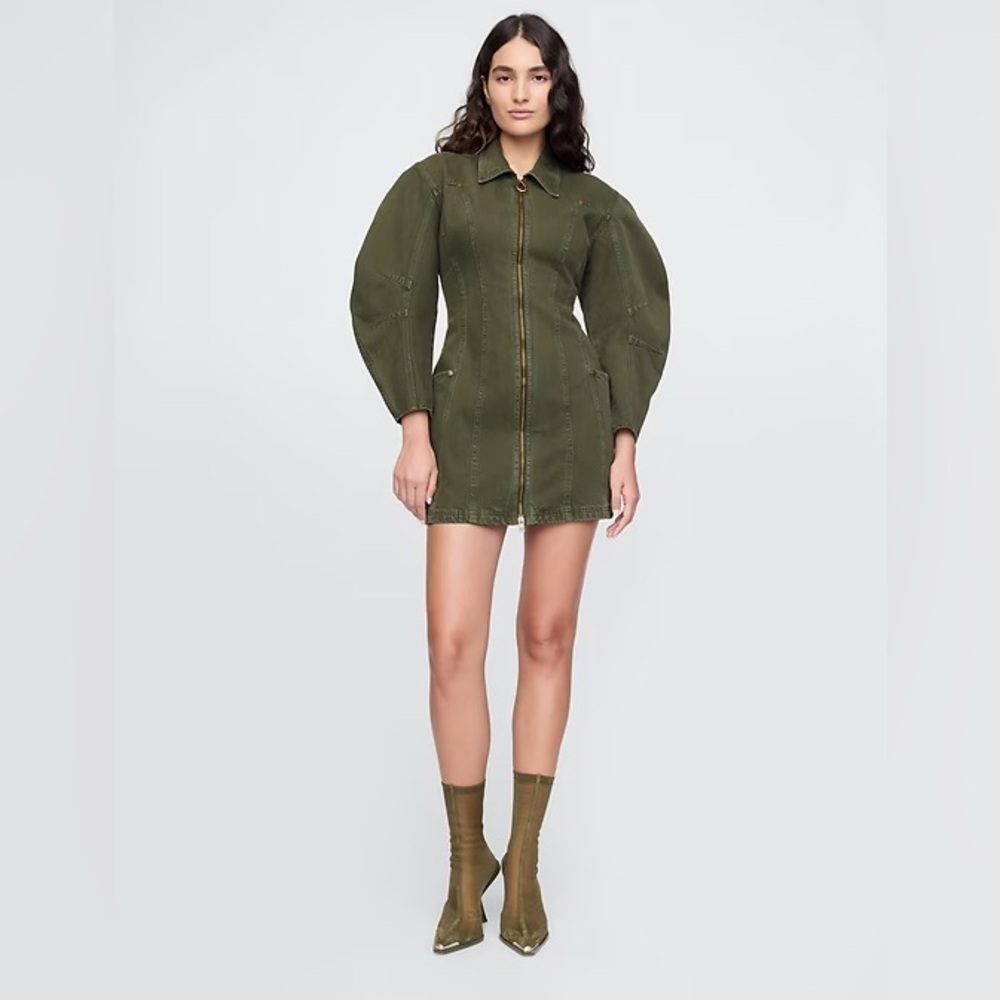 Cult Gaia x GAP Barrel Mini Dress NWT